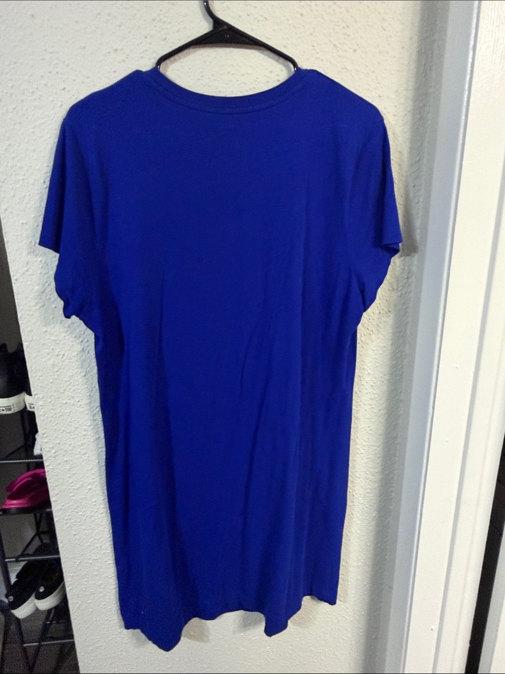 Ralph Lauren Royal Blue Polo Tee Dress with Pony Logo - Picture 4 of 4
